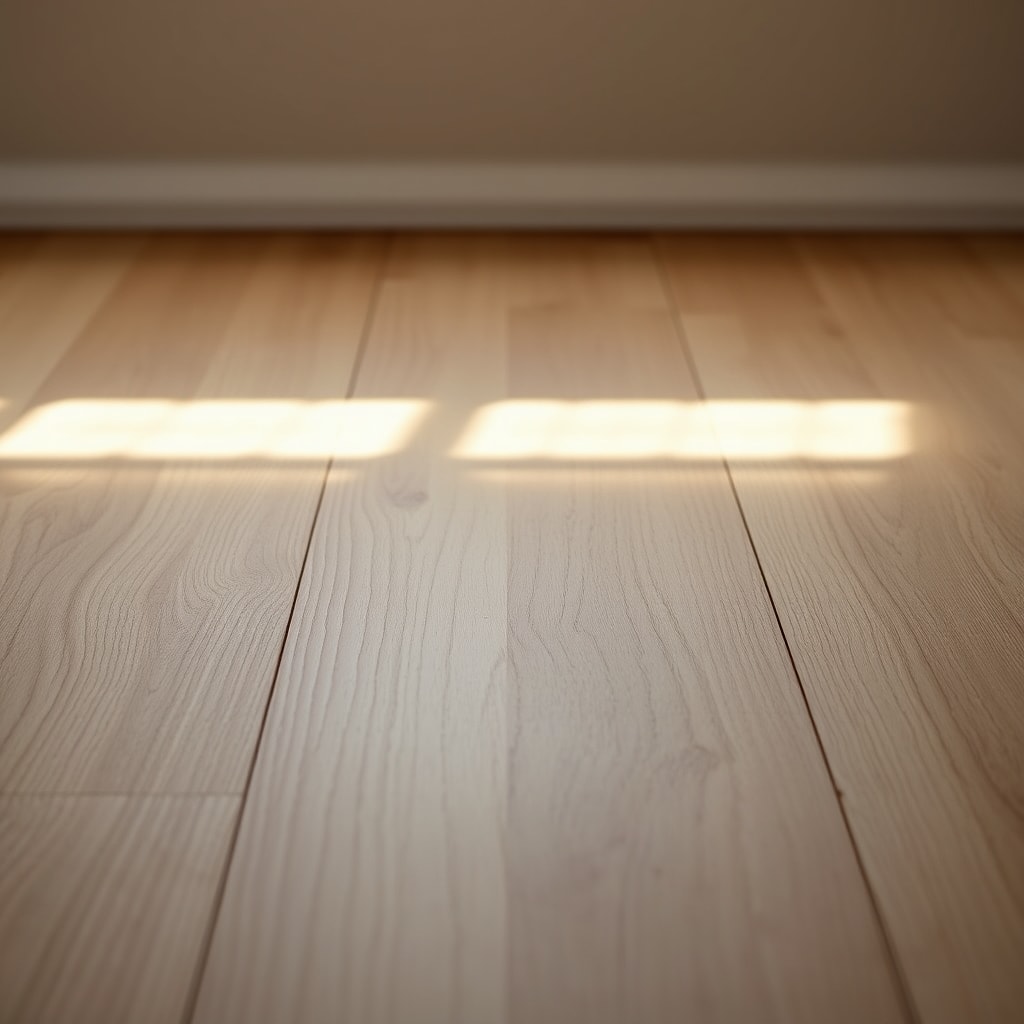 Détail de parquet contrecollé, finition huile